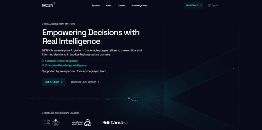 11 Top Saudi Arabia AI Agencies for Vision 2030 Growth 9 Mozn