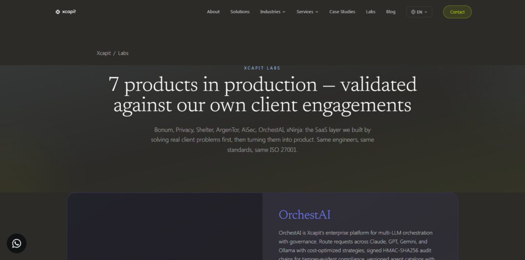 11 Top Argentinian AI Consultancies for Global ChatGPT Audits 8 Xcapit Labs