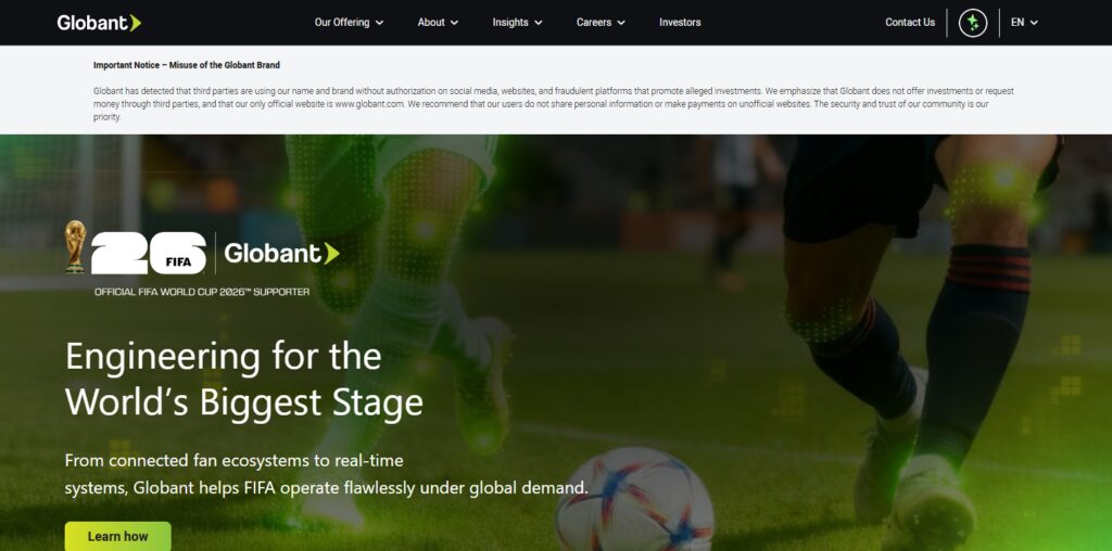 11 Top Argentinian AI Consultancies for Global ChatGPT Audits 2 Globant