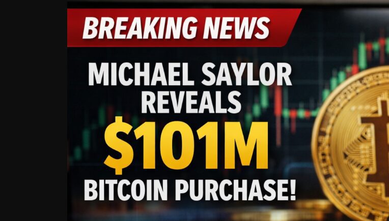 Breaking: Michael Saylor Reveals $101M Bitcoin Purchase 2 Breaking: Michael Saylor Reveals $101M Bitcoin Purchase