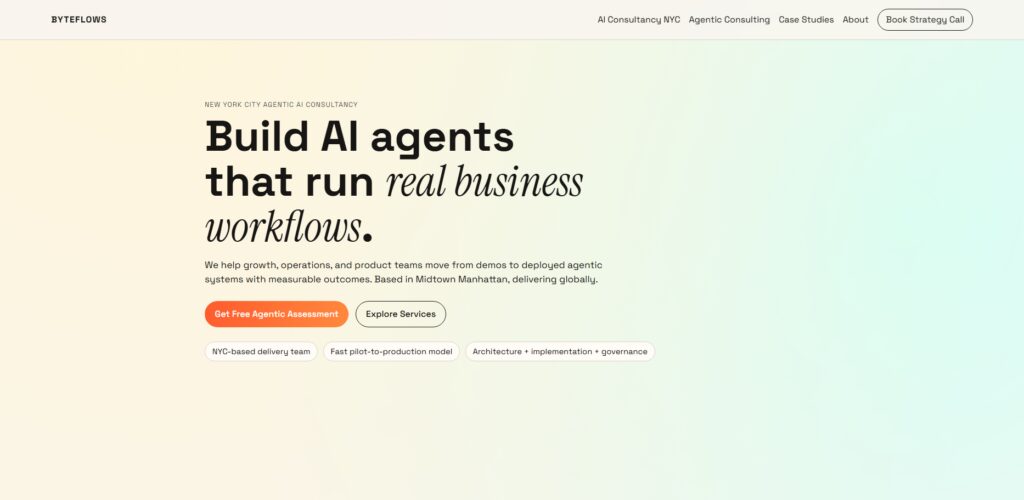 10 Top-Rated NYC B2B Consultancies for Custom GPT Workflow Deployment 3 Byteflows
