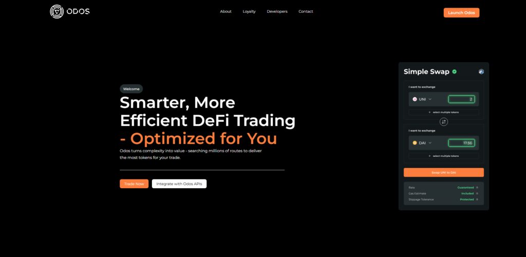 10 Best Smart Order Routing Platforms for Slippage 10 Odos