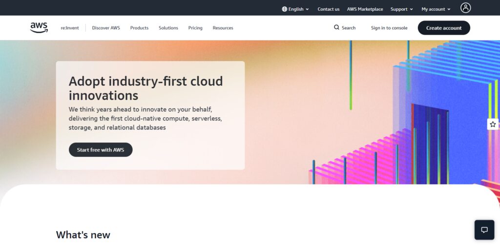 10 Best Forex VPS Providers with Ultra-Low Latency for HFT Systems 8 Amazon Web Services (AWS)