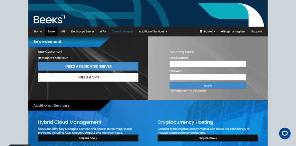 10 Best Forex VPS Providers with Ultra-Low Latency for HFT Systems 2 Beeks Financial Cloud
