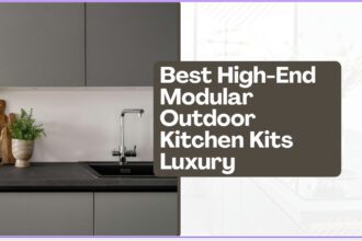10 Best High-End Modular Outdoor Kitchen Kits Luxury
