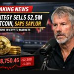 BREAKING: Strategy Sells $2.5M in Bitcoin, Says Saylor