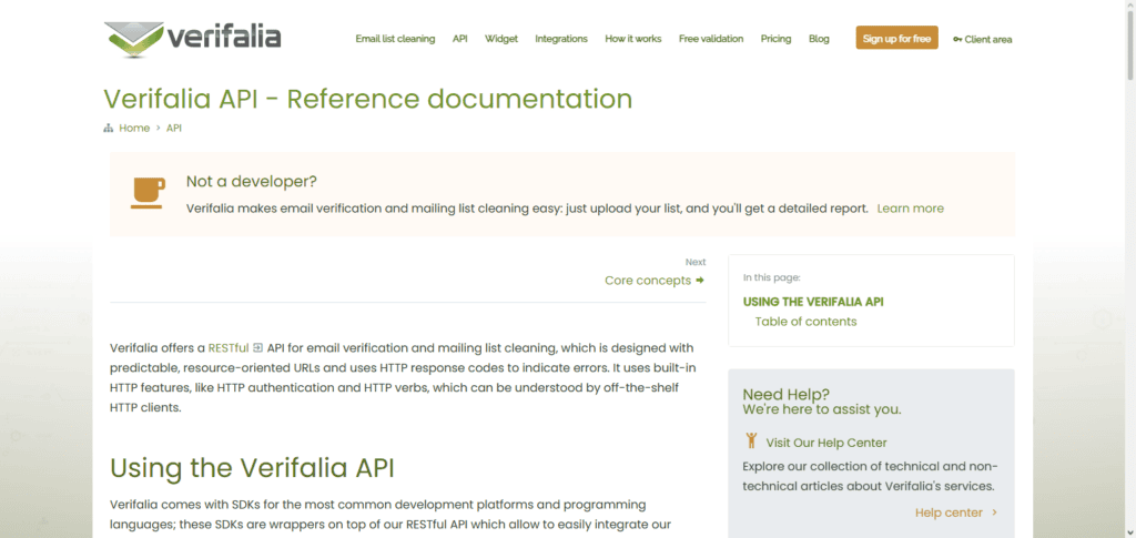 10 Best Email Verification APIs for 2026 9 Verifalia API