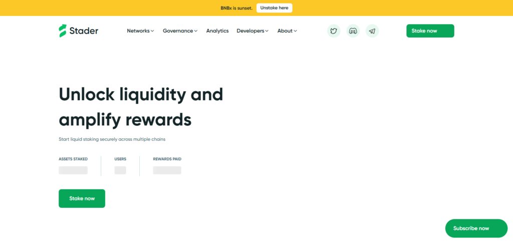 10 Best DeFi Yield Aggregators 2026 Guide 11 Stader Labs