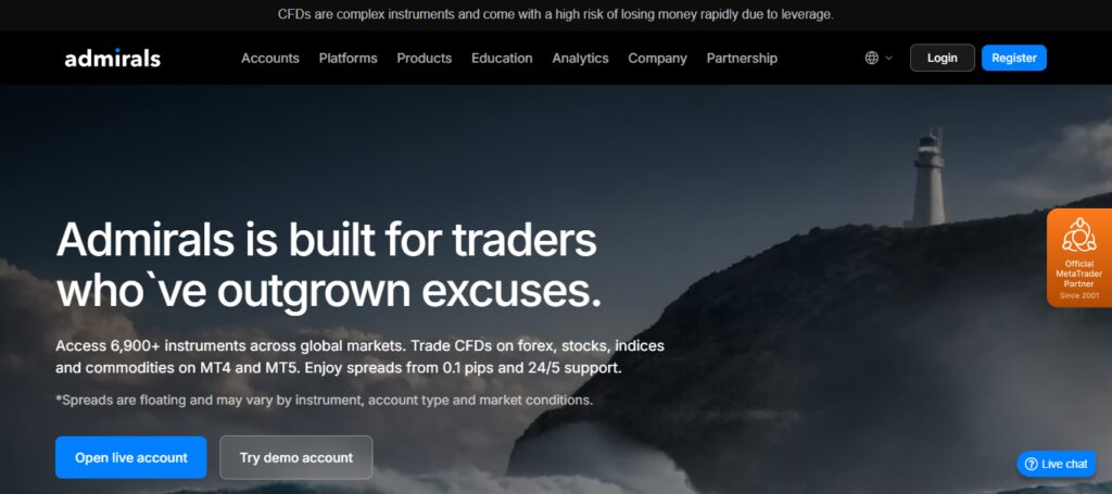10 Best FP Markets Alternatives In 2026: Top Forex Brokers 9 Admirals