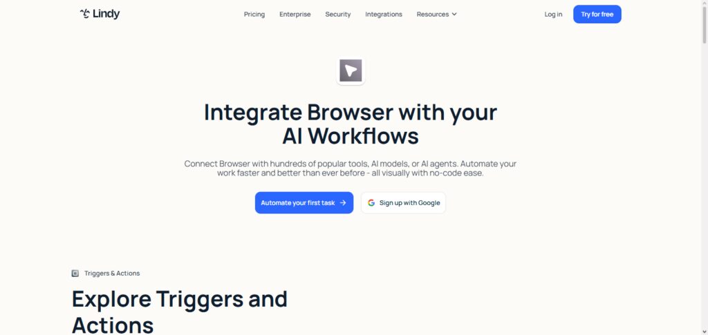 10 Best AI Browser Agents for Businesses in 2026 2 Lindy Browser Agent