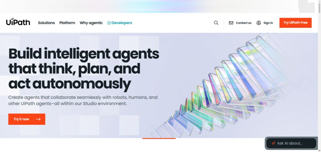 10 Best AI Browser Agents for Businesses in 2026 6 UiPath Browser Agent