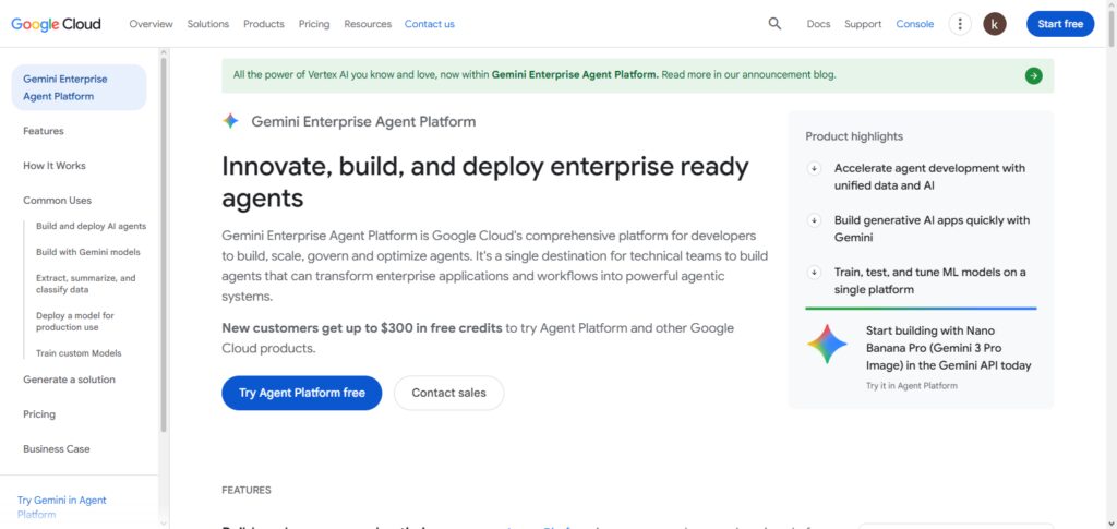 10 Best AI Browser Agents for Businesses in 2026 9 Google Vertex AI Agent