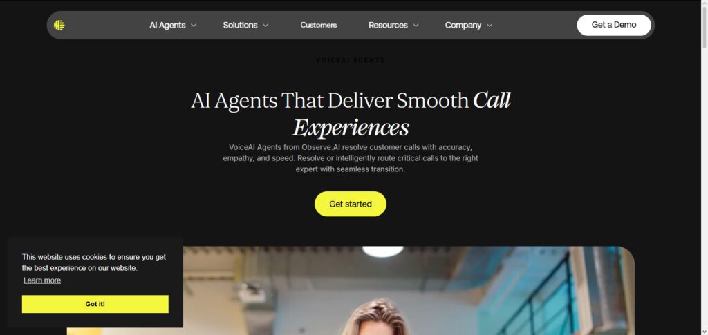 10 Best AI Voice Agents for Customer Support Teams 2026 10 Observe.AI Voice Agent