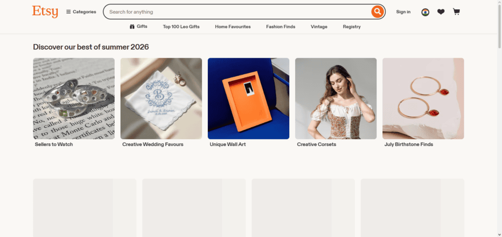 10 E-Commerce Platforms Using Crypto Cashback for Retention 4 Etsy
