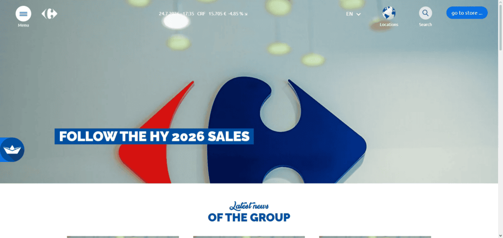 10 E-Commerce Platforms Using Crypto Cashback for Retention 11 Carrefour