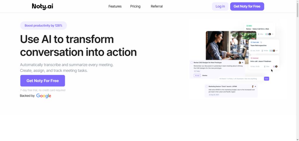 10 Best AI Meeting Assistants for Remote Teams in 2026 8 Noty.ai