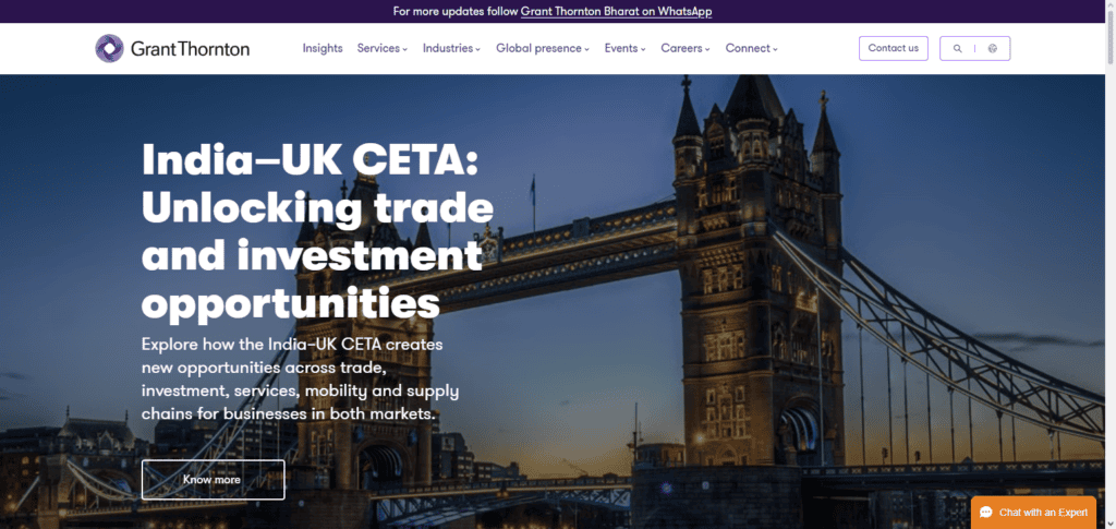 10 Accounting Firms Building On-Chain Audit Frameworks 2026 5 Grant Thornton