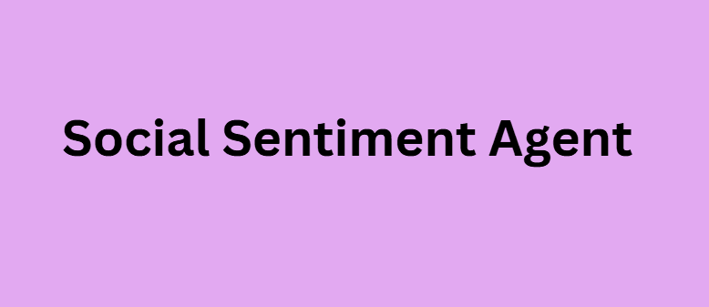 Social Sentiment Agent