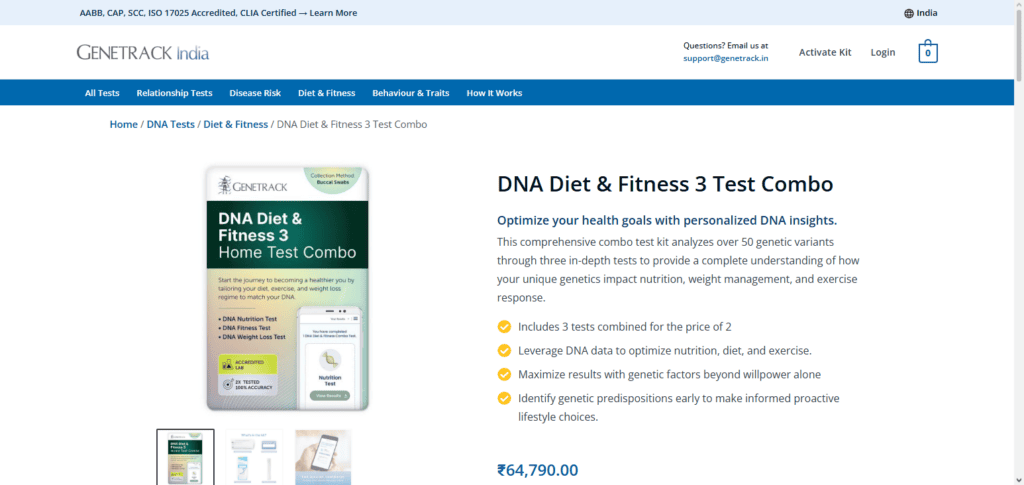 10 Best At-Home Biomarker & DNA Testing Kits for Nutrition 8 DNAfit Diet & Fitness Test