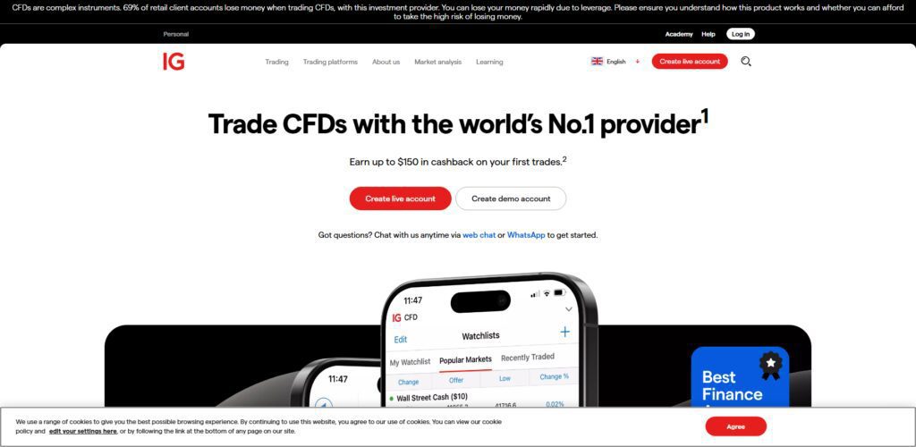 10 Best Exness Alternatives for Forex Traders In 2026 7 IG